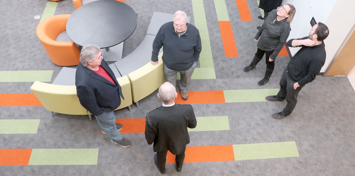 Sault College's board of governors tour post-secondary institution's new School of Engineering. #saultnews #sault ow.ly/zQ3J50N21At