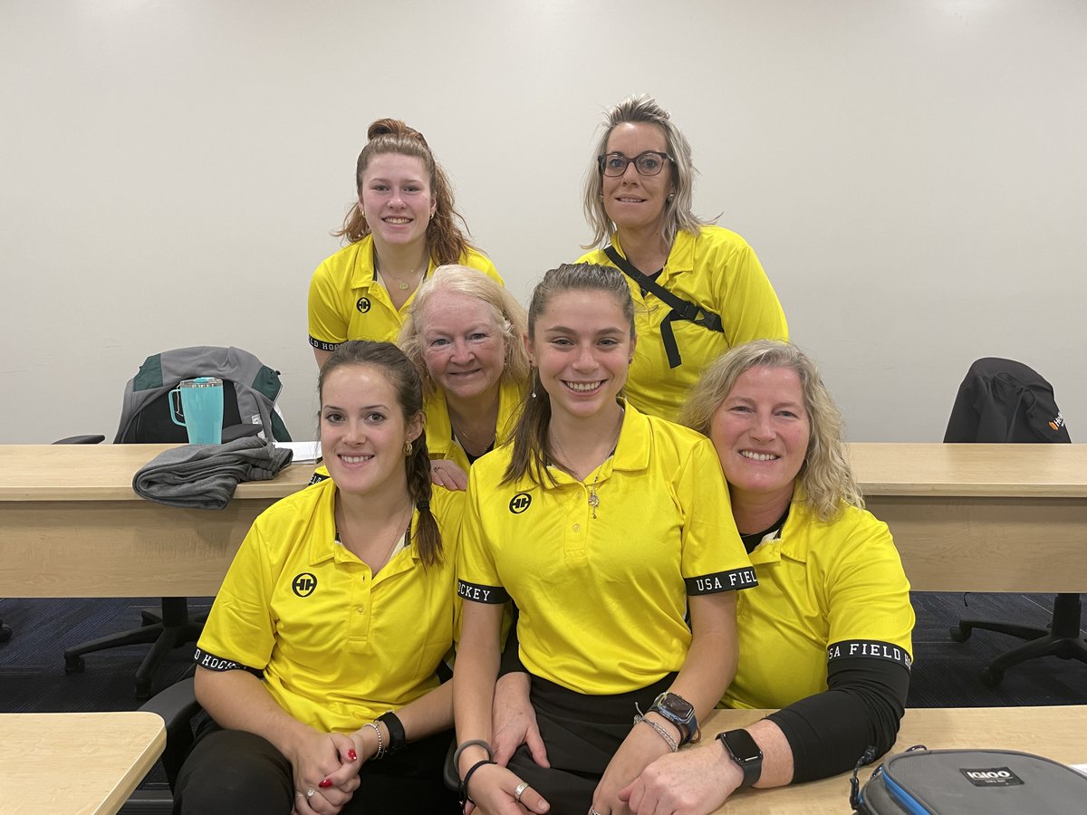 USAFieldHockey's tweet image. PA: Let’s give a HUGE shoutout to all the 2023 National Indoor Tournament umpires and technical staff! Without them, this event would not be possible!

#NIT2023