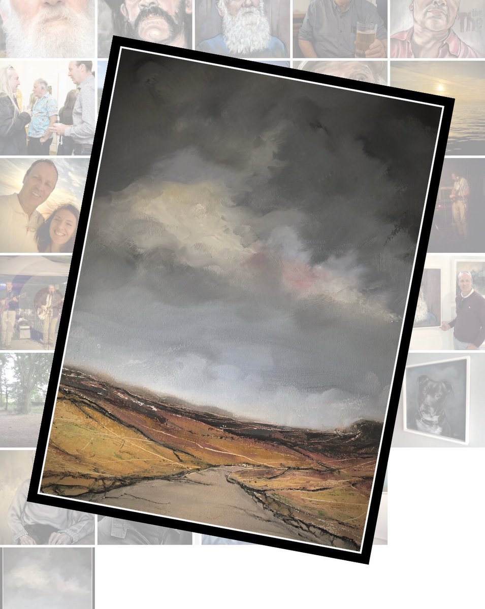 StokeNick's tweet photo. “The Roaches” oil on board, 2023

#nickmooreart 

#portrait #landscape #modernbritishartist #modernbritishart #oilpainting  #artistsoftwitter #artist #artistsofinstagram  #artists  #paint #art  #ArtistOnTwitter #painter  #contemporaryart #contemporarypainting #contemporaryartist https://t.co/hgacGpnDyE