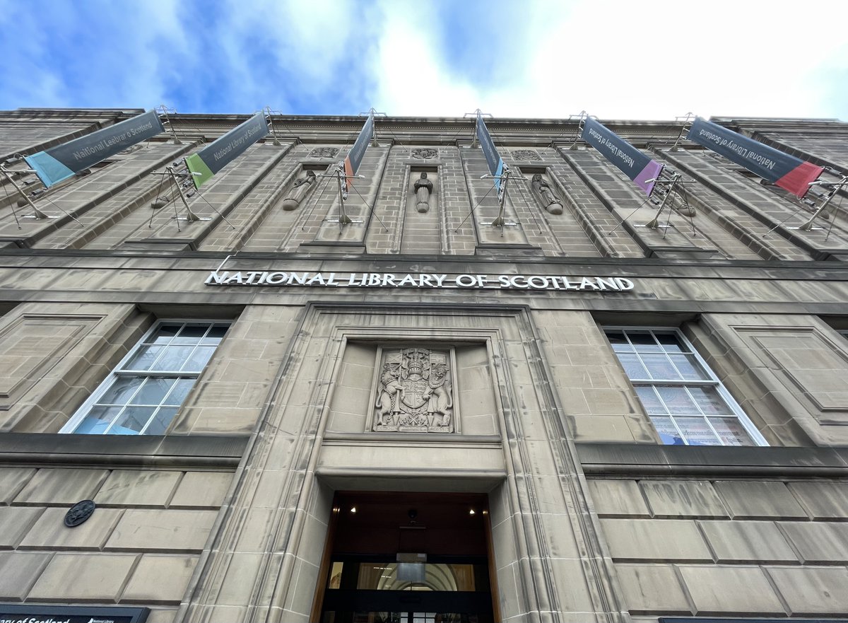 Friday and a really inspiring and engaging @RL_UK week with a visit to @natlibscot (thank you), a chance to talk to @StrathCIS PG students on the future of research libraries and meetings with @SCONUL and our @ahrcpress-RLUK Professional Fellows & Catalyst programmes