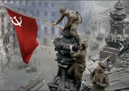 Правильное знамя над Рейхстагом. Немцы просят повторить?