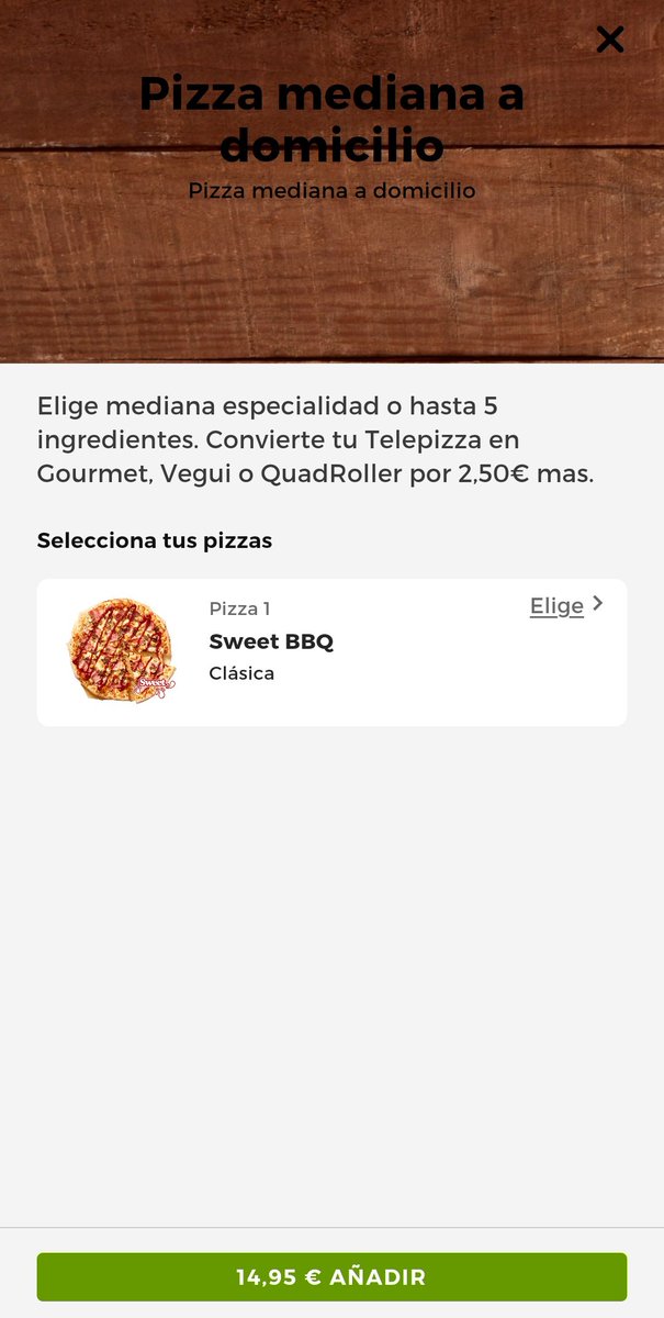 jonasthewolfOfi's tweet photo. @telepizza_es Y me ignoraron con la petición de la vez pasada? De saber porqué la promo 3x1 es una mentira y te cobran casi el doble que una pizza especial. https://t.co/MaxQgWviIZ