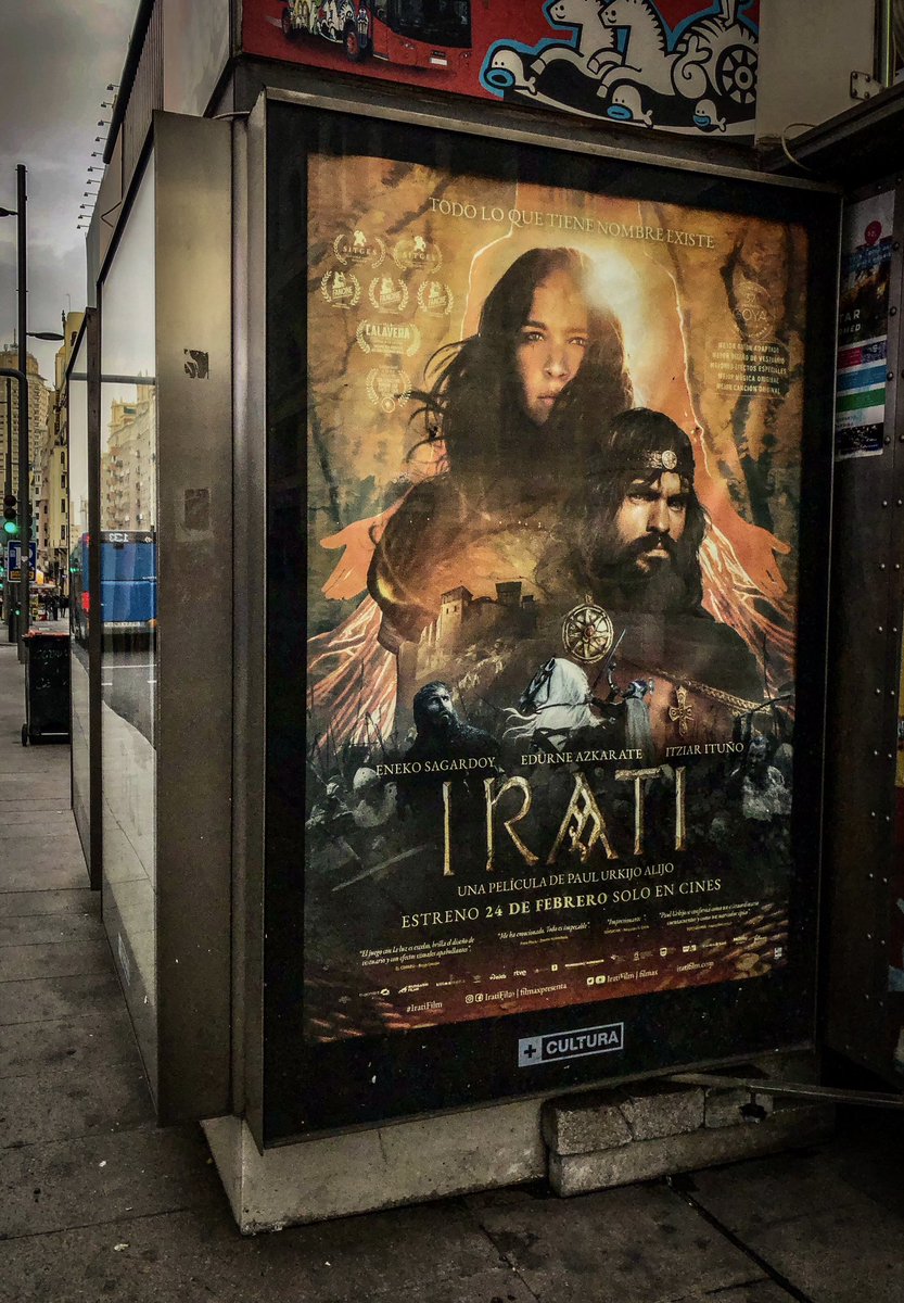 KoldoSerra's tweet photo. Hoy se estrena ese milagro en forma de película que es @iratifilm
Si podéis, vedla en la pantalla más grande que encontréis.
Menudo currazo de @PaulUrkijo @NereaTorri @esagardoy @itziar_Ituno #edurneazkarate y todo el equipazo que han tenido detrás! Zorionak!
@filmax https://t.co/Z8j76e1XYH