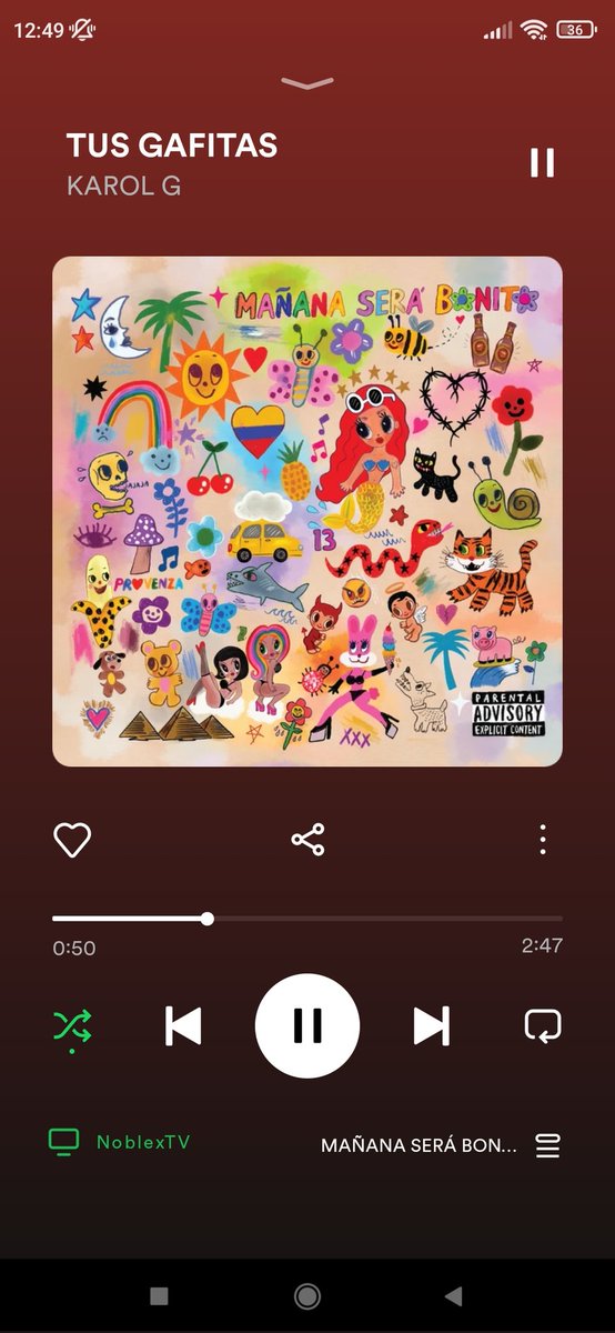 anderacarolina's tweet photo. @karolg Y yo escuchando la que le dedico al @ferxxo4 https://t.co/jI7wsFol3Q