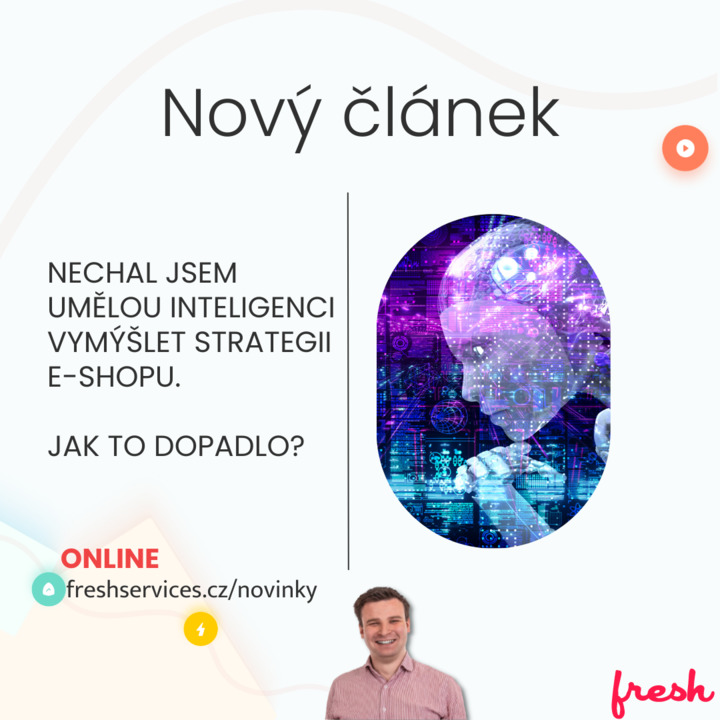 FreshServicesCZ's tweet photo. Jak to vypadá, když si necháte od umělé inteligence vytvořit strategii eshopu? To otestoval náš Radim a přečíst si o tomto experimentu můžete už teď na našem blogu! 🖥️

➡️ https://t.co/XRkTFaZPCX https://t.co/vr67Z0J9BZ