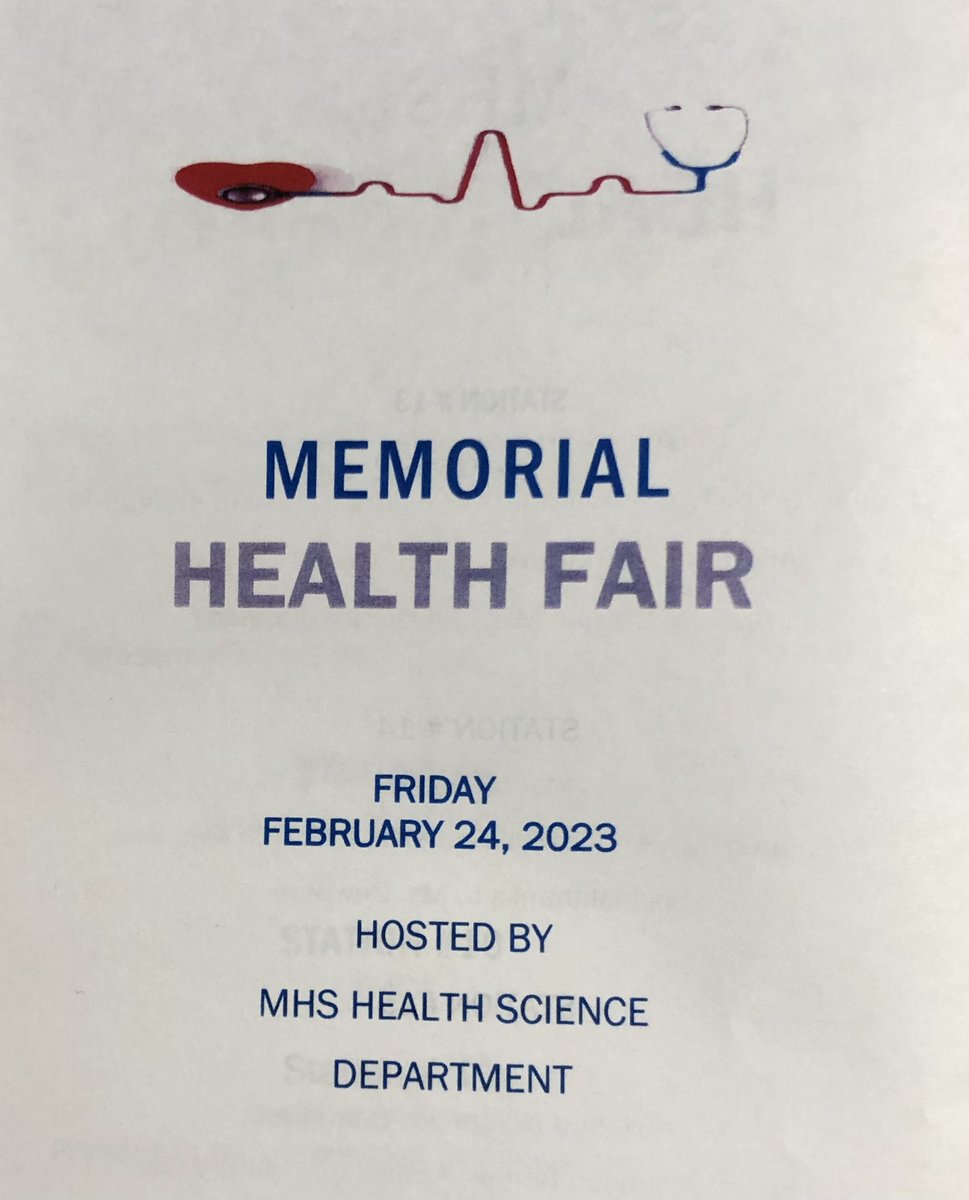 EdgewoodOT's tweet photo. All kinds of wonderful things happening at the Memorial Health Fair! Happy to see representation from @UTHealthSA Occupational Therapy Program educating on concussion awareness! https://t.co/P5bQHcMxCr