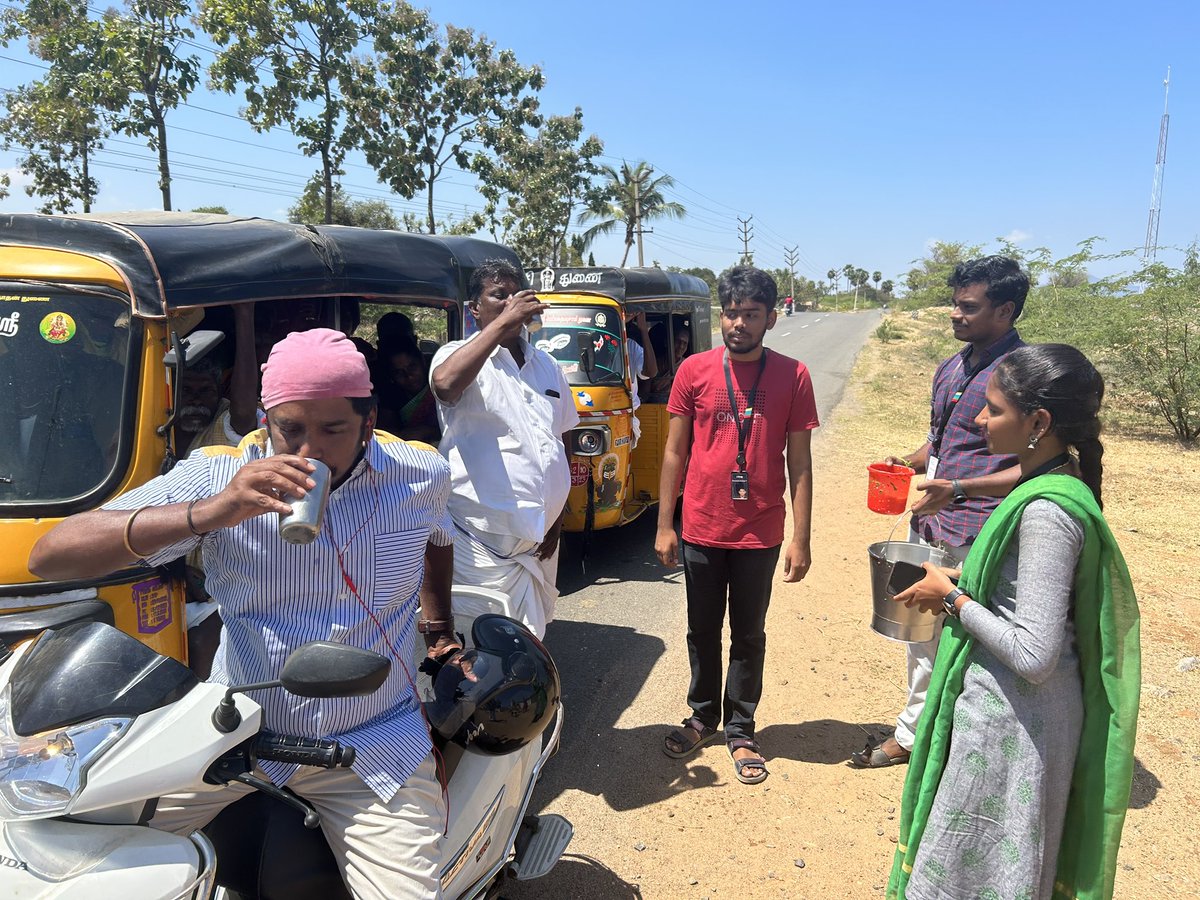 Zoho ‘s Buttermilk Pandhal 2023 for Public #goRural #Madurai #AnbudanZoho