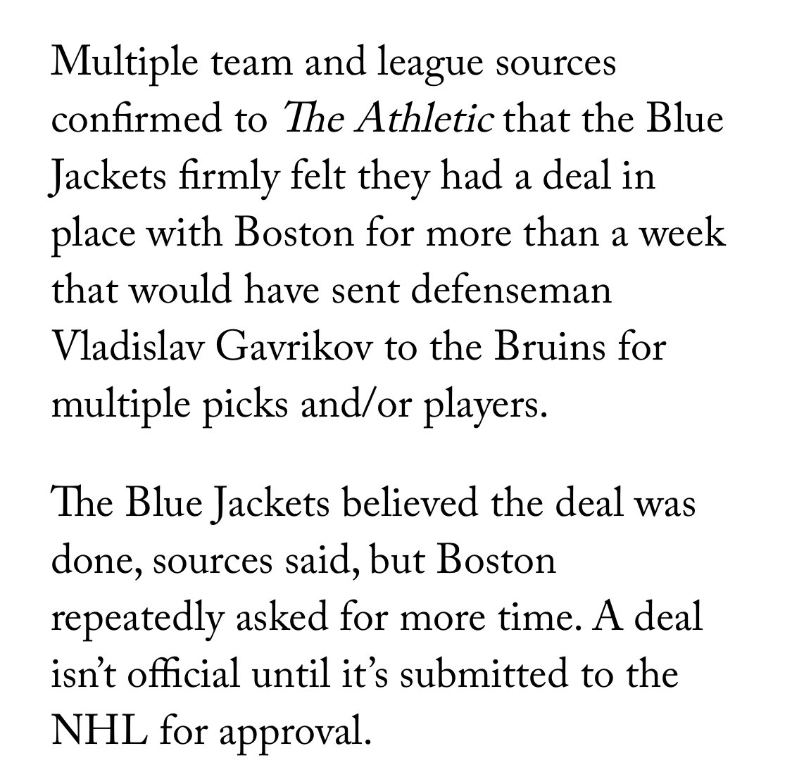 Patrick Johnston on Twitter