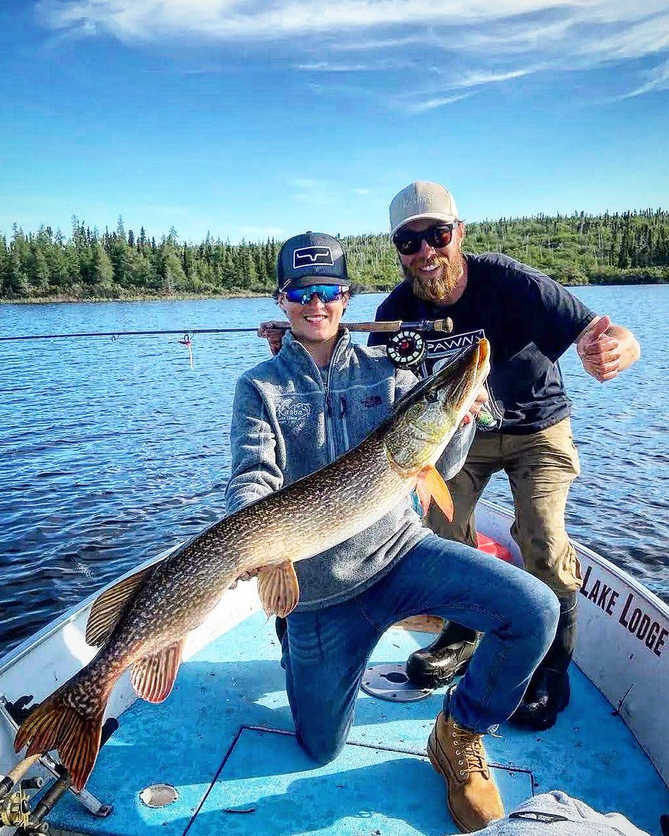 Big Pike on big flies for Big Fish Friday! 

#bigfishfriday #kasbastyle #kasbalakelodge #fishnwt #nwtfishing