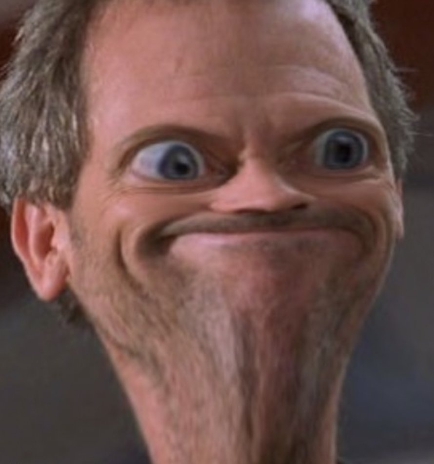 Dr House Meme Sticker | TikTok, image size:890x952