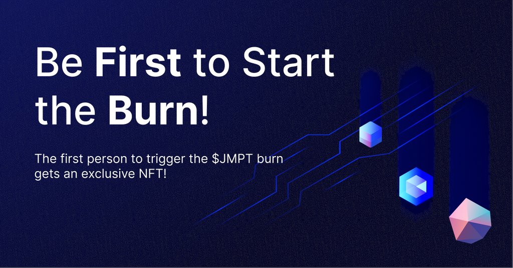 JumpTask_app's tweet photo. 🔥 Exciting news! 🔥

Starting March 1st, 39M $JMPT will be burned. The first person to trigger the $JMPT smart contract on BscScan will receive an exclusive NFT! 🔥

Don't miss your chance to win this amazing #JTburningNFT!

Read more about this here ➡️ https://t.co/2ejhKcbgZa https://t.co/c9PFaI6nVr