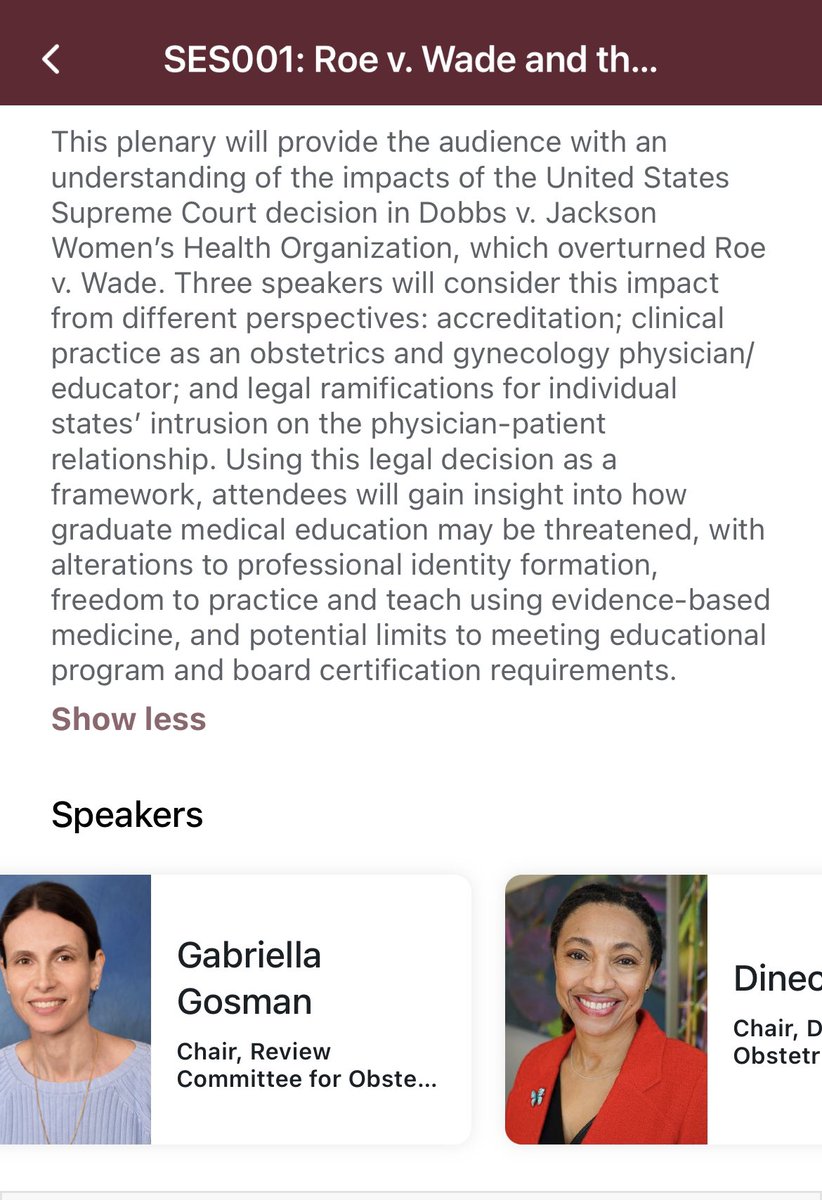 abbyWUim's tweet photo. 🥼🩺🙋🏻‍♀️Counting the minutes until #ACGME2023 conversation w inspiring, brilliant &amp; talented #WomenInMedicine about the future of #MedEd post Dobbs &amp; how  to ensure ALL women receive healthcare &amp; preserving the sanctity of the #PatientDoctor relationship! @DKhabeleMD #GabbyGossman https://t.co/gcz0g7CzZv