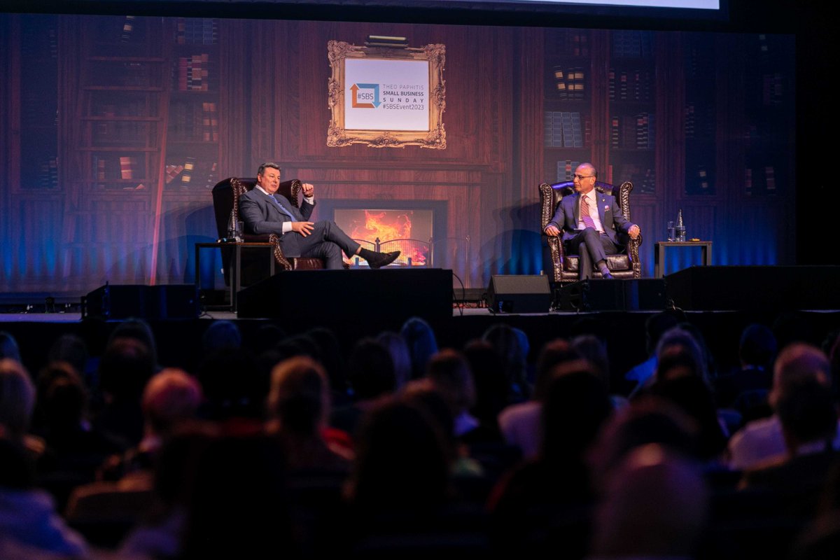 Was an absolute pleasure to have <a href="/markblundellf1/">Mark Blundell</a> as my #SBSEvent2023 Fireside Chat ! When it comes to running your business, the power of relationships is everything. Having the right people around you, who aren’t afraid to challenge you and push you to new heights is vital !