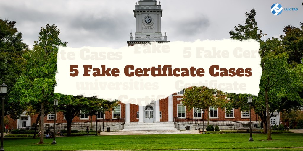 Don't let fake certificates ruin your reputation! Check out this insightful article on the top 5 university scandals involving fake degrees and how to prevent them!
👉luxtag.io/blog/5-scandal…

#universities #education #scandal #article #malaysia #certificates