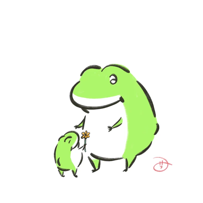 お花をどうぞ 