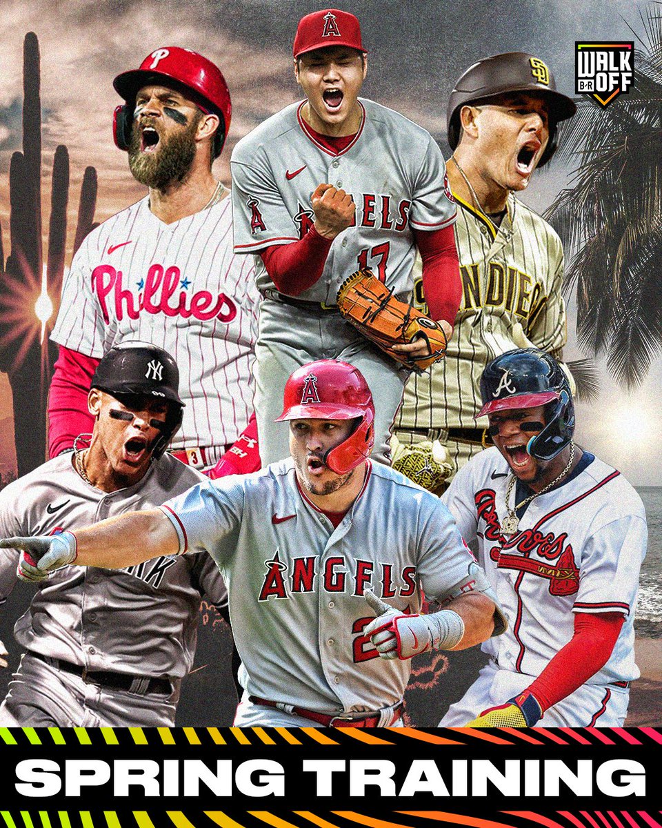 BRWalkoff's tweet photo. BASEBALL. IS. BACK. 🌴 https://t.co/cL1gh3RQyQ