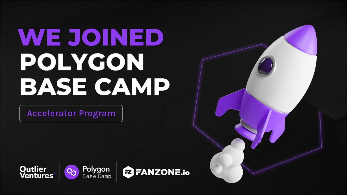 fanzone_io's tweet photo. Excited to be part of the @0xPolygon  Base Camp program by @OVioHQ 🚀
Proud to be one of 13 startups who got picked out of 450 applications. Outlier Ventures has been backing #Web3 founders since 2014 and is the world’s leading #OpenMetaverse #accelerator program. Lets goo! 🧡 https://t.co/pecGx4gfTv