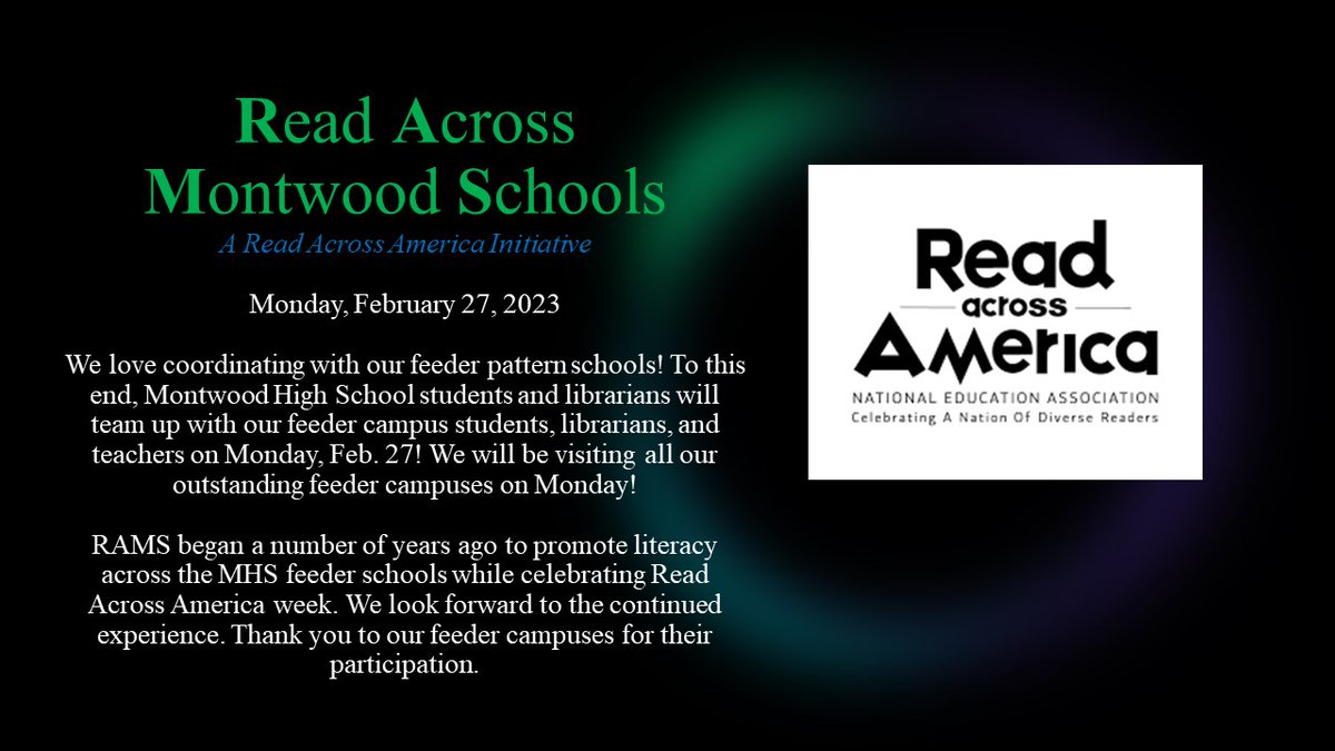 RAMS is Monday!!! 
@MontwoodHS @JMarquez_LMS @Sparks_Interest @AnaPlayer_MHS @aramos_sisd @SocorroISD @TXLA @ALALibrary #ReadAcrossAmerica #TeamSISD @NEAToday @ARomo_MHS @NJimenez_OKES @HerreraCristie @MMurphy_ECES @SBrandon_MMS @JBaldwin_BMES @DLopez_BSS @ARomo_MHS @SISD_PR