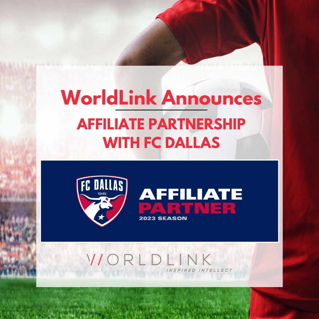 WorldLink is excited to announce that we're teaming up with FC Dallas as an Affiliate Partner for the upcoming season! We're thrilled to be partnering with such a talented and passionate group of players.

#FCDallas #AffiliatePartner #SoccerPartnership

bit.ly/3xNLtxH