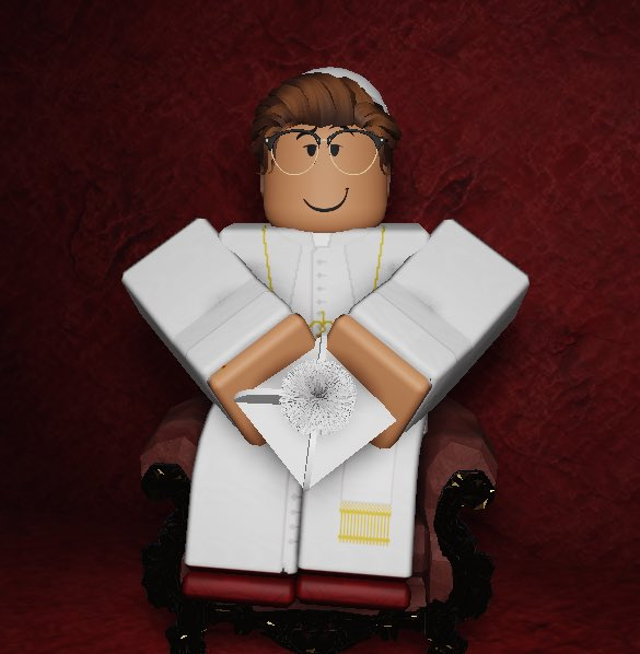 AciRoblox's tweet photo. Today the Pope has removed Pope Emeritus Mathew for abuse of power. He has been left with the position of cardinal. https://t.co/ujjoo7cCtU