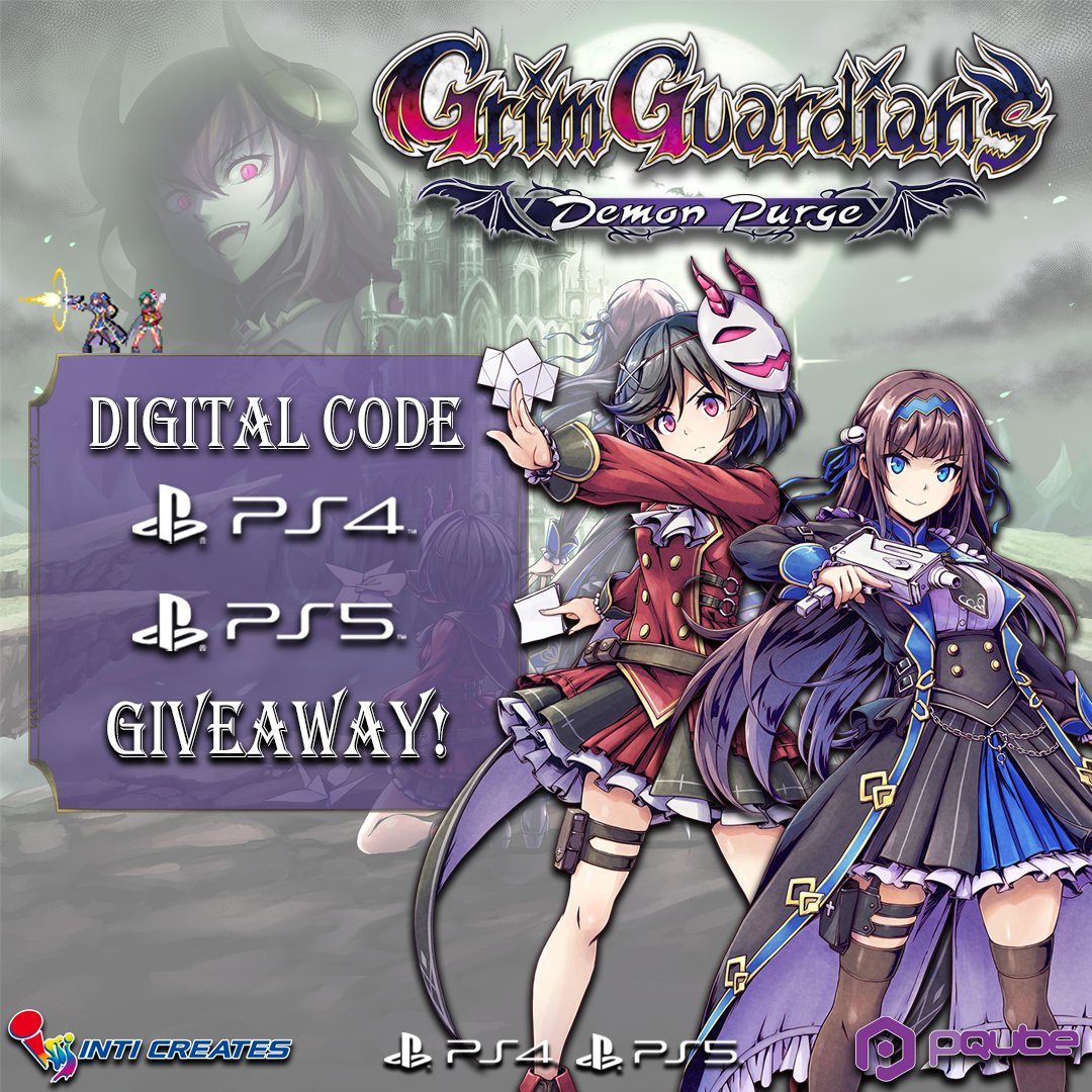 To celebrate the launch of #GrimGuardians: Demon Purge we are giving away PlayStation digital codes! 

To win: 
✅Follow 
✅Retweet 
✅Comment your favourite Gal*Gun Waifu

We will pick 5 lucky winners TODAY! 
Must have DMs open. Good luck! (16+ only)