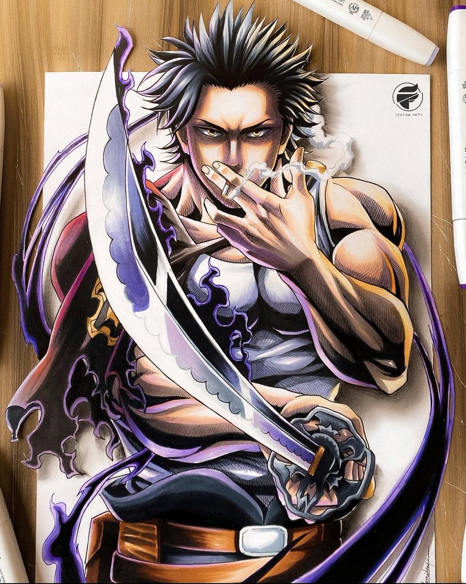 fantom_arts's tweet image. Thinking of drawing Asta & Yami as a pair !