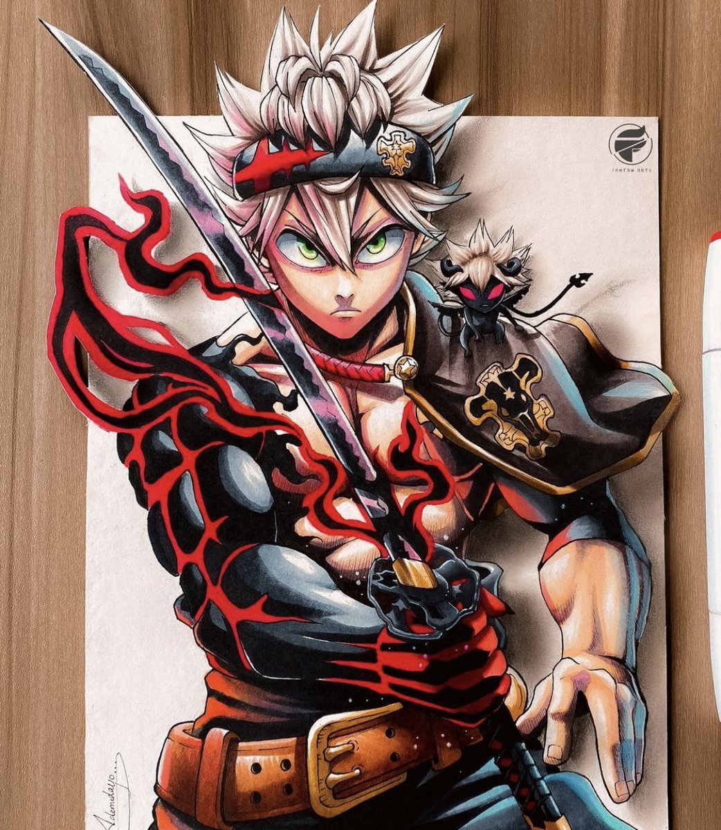 fantom_arts's tweet image. Thinking of drawing Asta & Yami as a pair !