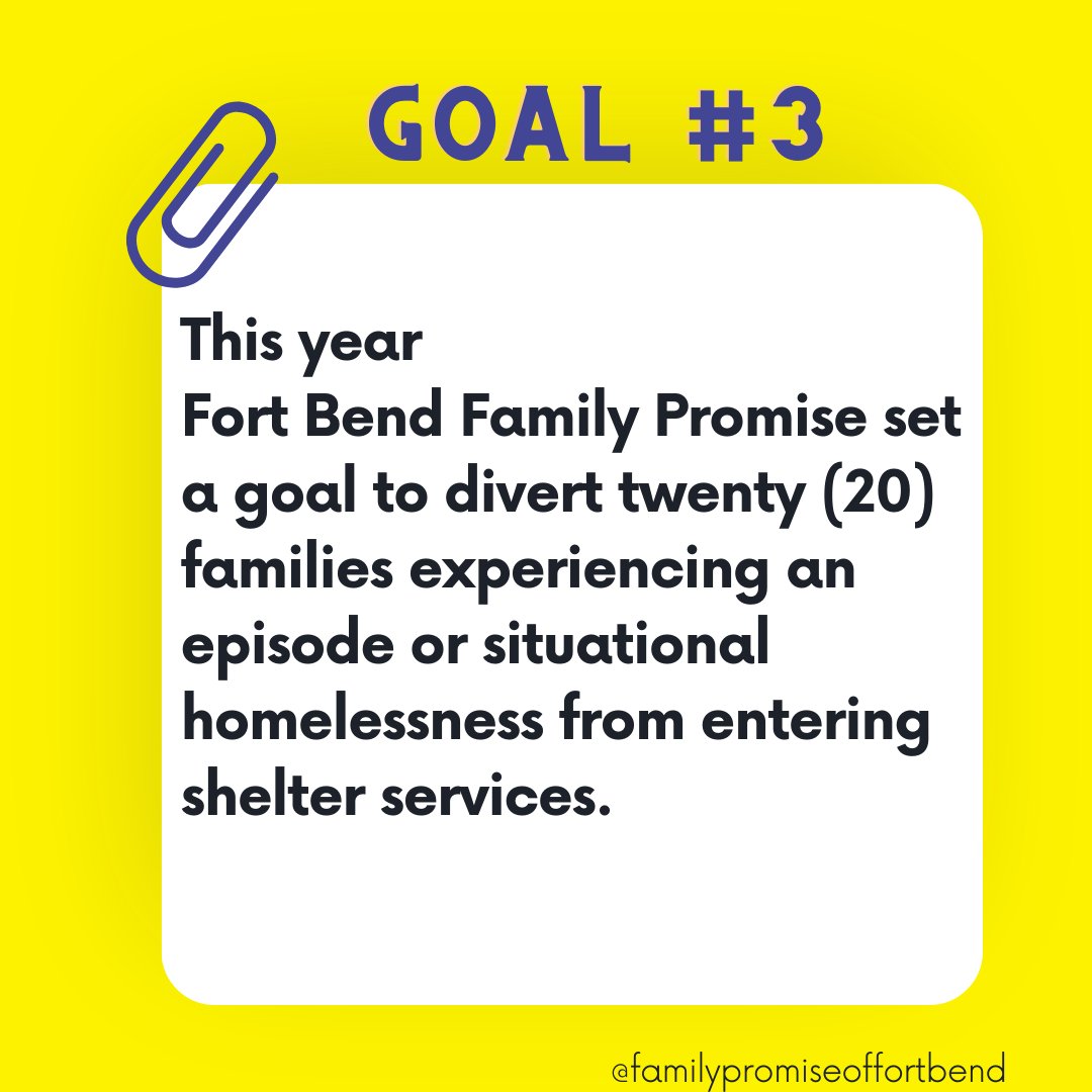 FBFamilyPromise's tweet photo. #goals Join us in our commitment to our #familyguest #homelessfamilies #donation #donations 
https://t.co/IqCVH2aUII https://t.co/cYwCCGMRuc