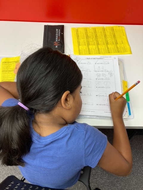 mathnasiumofbh's tweet photo. Amelia is working hard today to get to the Mastery Check,

Keep it up Amelia!!

#mathnasium #mathstuition #11plusmaths #GCSEmaths #GCSEmathstuition #GCSEmathstutoring #GCSE #buckhursthill #changinglivesthroughmaths https://t.co/py2DxhnlVF