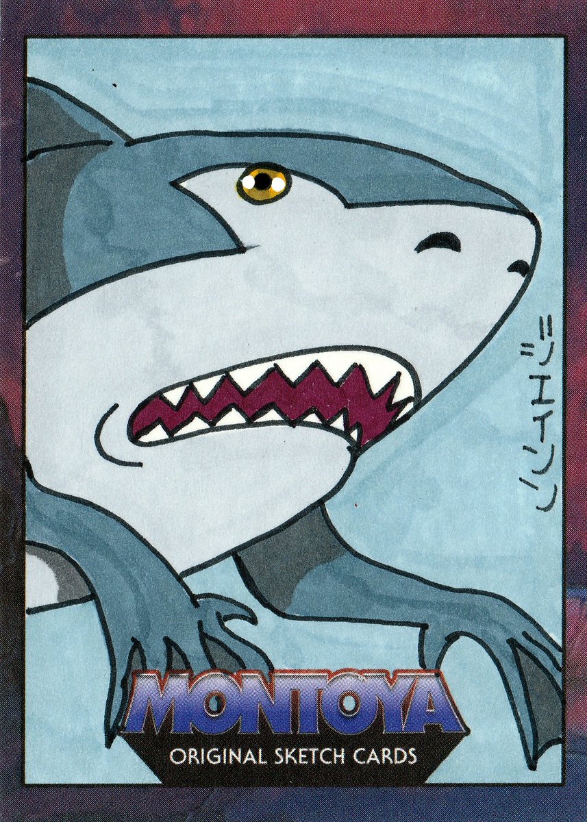 The Demon Shark, Scooby Doo Style! for #frightfulfriday!