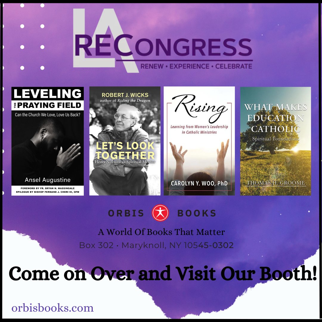 OrbisBooks's tweet photo. #RECongress #savethedate #youthday #adultdays #embracegrace #anselaugustine #robertwicks #carolynwoo #thomasgroome  @PREACH504 #faith #love #understanding #instagood #happy #instalike #amazing #instamood #orbisbooks #buymorebooks #readers #reading https://t.co/7L0epQNitR