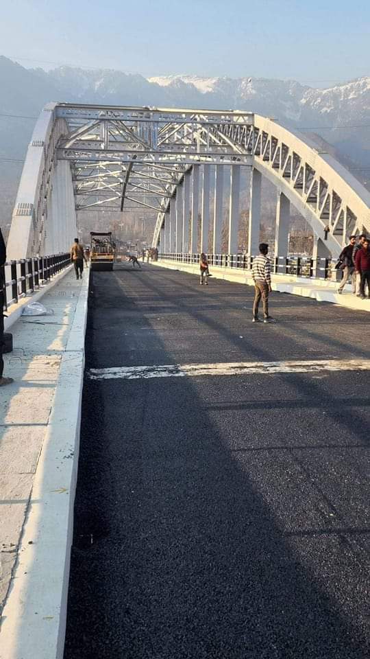 Farooq Ahmad (@farooqaganai) on Twitter photo Bituminous concrete laid over the decking of #archbridge at Wayloo, Ganderbal. This concept can change the dynamics of road work in Kashmir valley. Kiddos <a href="/tatheermk/">Tatheer Khan</a> and team.
<a href="/OfficeOfLGJandK/">Office of LG J&K</a>
<a href="/WorksDepartment/">Public Works Department, J&K</a> Bituminous concrete laid over the decking of #archbridge at Wayloo, Ganderbal. This concept can change the dynamics of road work in Kashmir valley. Kiddos <a href="/tatheermk/">Tatheer Khan</a> and team.
<a href="/OfficeOfLGJandK/">Office of LG J&K</a>
<a href="/WorksDepartment/">Public Works Department, J&K</a>