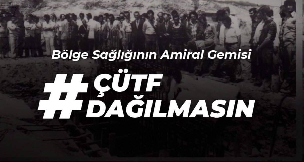 Sevginamli's tweet photo. ‼️‼️‼️BÖLGE SAĞLIĞININ AMİRAL GEMİSİNİN SESİNİ DUYUN‼️‼️‼️
#ÇÜTFdağılmasın https://t.co/x5RKnBOBQT