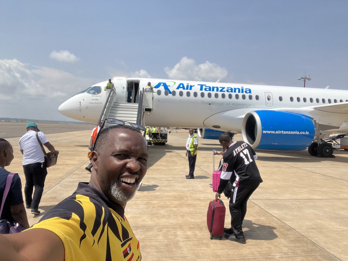 wekesa_amos's tweet photo. Air Tanzania Thread! 

At the counter at Entebbe airport today, a gentleman called Mwesigwa says air Tanzania has upgraded you to Business class!

Am like no, I don’t do business class short flights, even long ones, it must make business sense for me to do so. https://t.co/xFil5GRDWy