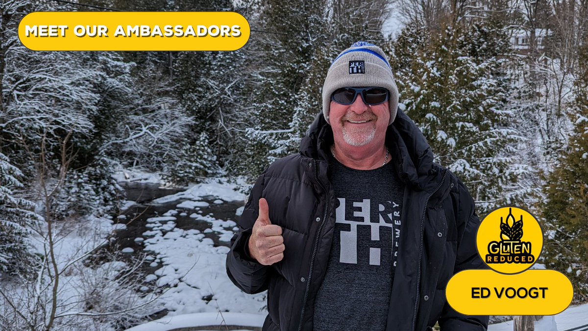 Ambassador Spotlight: Ed 🙌

Ed is a loyal Perth Brewery Loyalty Club member. His favourite beers are the O'Canada Maple Ale, Easy Amber, Bonfire and Pistachi-Ho-Ho 🍻 His favourite thing about Perth Brewery beer is the wide variety of flavours that keeps him coming back!
