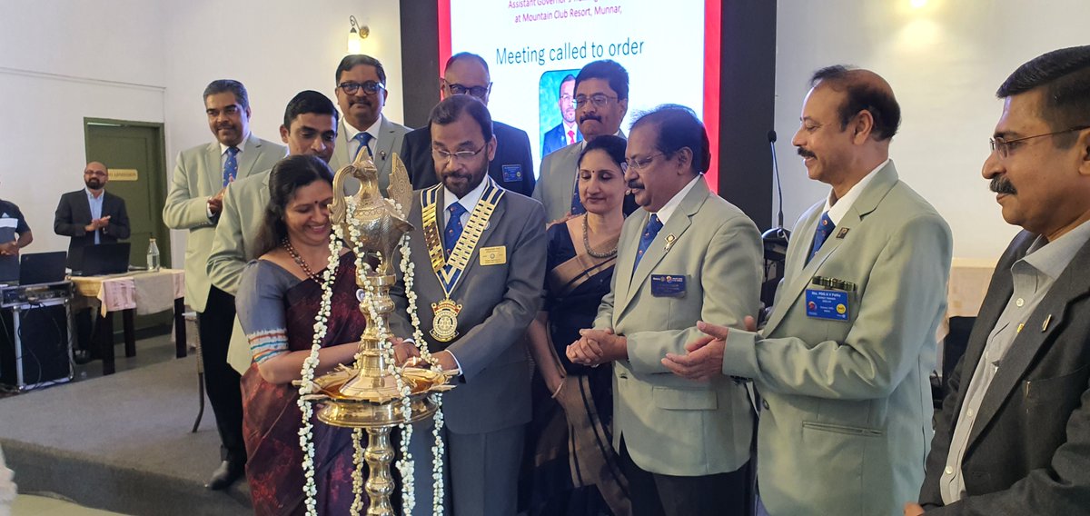 srajmohannair's tweet photo. Happy to announce that the  Smile-AGTS (Assistant Governor's Training Seminar) was inaugurated today in Munnar to prepare the next team of Rotary leaders.

I congratulate the District Governor-elect  Vijaykumar T R and the team of Assistant Governors on their great term.
#rotay https://t.co/eQQoC4Q6sb