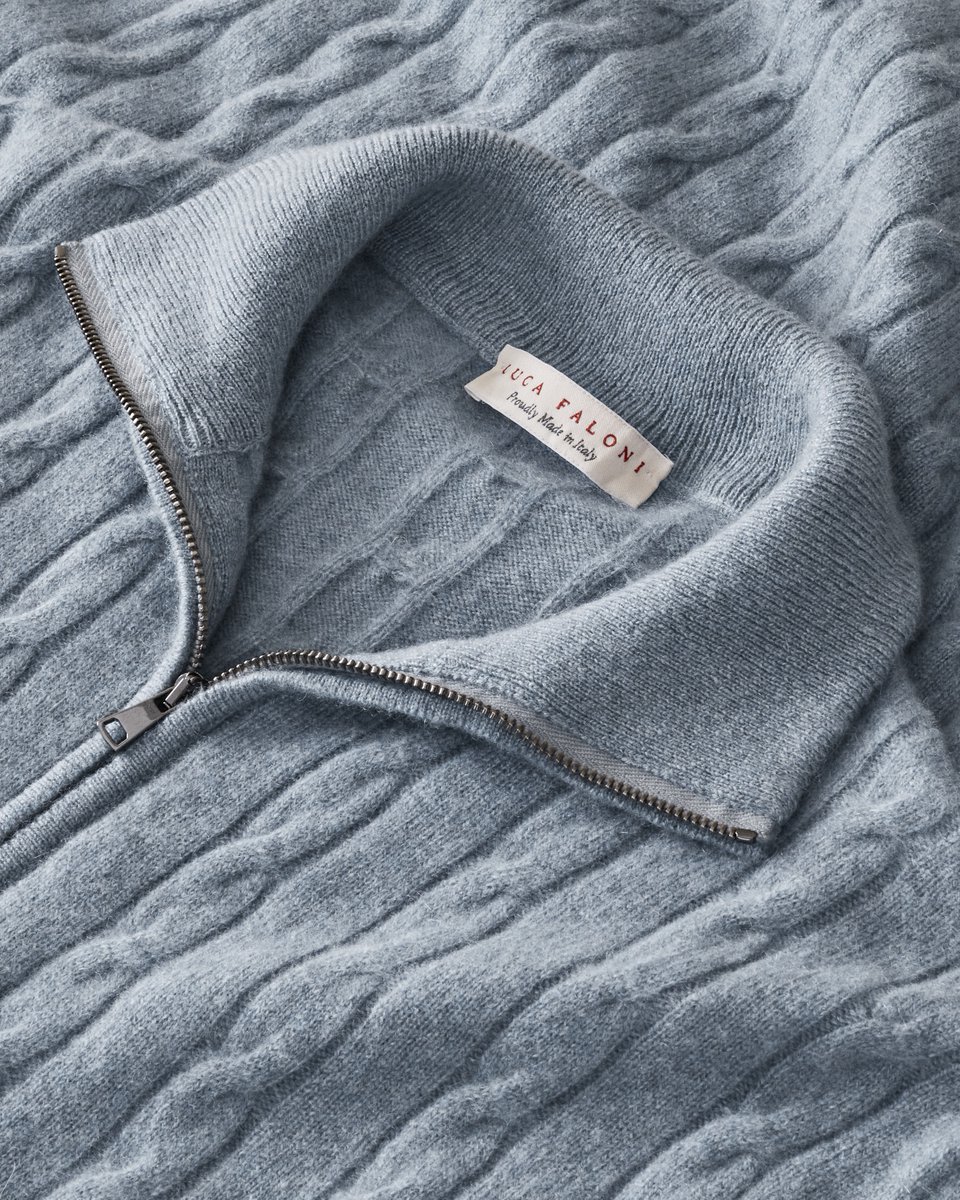 lucafaloni's tweet photo. Update your mid-season wardrobe with our new French Blue shade. Now available in our signature cashmere styles.
Discover French Blue at https://t.co/WUy7wQwJDO
#LFCashmere https://t.co/AHUrFAxrkA