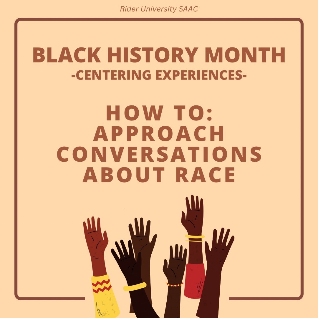 MAAC_SAAC's tweet photo. MAAC SAAC leaders from @RiderSAAC share important tips on how to approach difficult conversations about race

#BlackHistoryMonth https://t.co/3gPtuwpmMh