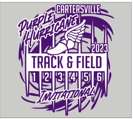 Turnout C’ville! Tomorrow is the DAY! 2023 Running of the C’ville Purple Hurricane T&amp;F Invitational!  Weinman Stadium – Field events start at 9:00 AM / Racing at 12:15!  12 teams in the house  #canesgofast! <a href="/cvilleschoolsys/">Cartersville Schools</a> <a href="/CHSHurricaneFB/">CartersvilleFootball</a> <a href="/WBHFSports/">WBHF Sports</a> <a href="/BartowSportsZon/">Bartow Sports Zone</a>