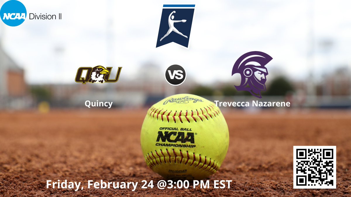 3:00 PM EST
Quincy vs Trevecca Nazarene | NCAA D II SOFTBALL
🔗 linktr.ee/ESPN.org
Friday, February 24, 2023
<a href="/tnusports/">Trevecca Trojans</a> <a href="/Trevecca/">Trevecca Nazarene University</a> <a href="/TNUsoftball/">Trevecca Softball 🥎 💜</a> <a href="/G_HillAthletics/">Green Hill High School Athletics</a> <a href="/GreenHillHighSB/">Green Hill Softball</a> <a href="/sbnicholson07/">sarah nicholson</a> <a href="/coachabrowning/">Andrea Gore Browning</a> <a href="/ZoeLawrence2024/">Zoe Lawrence</a> <a href="/betyree/">Ben Tyree</a>