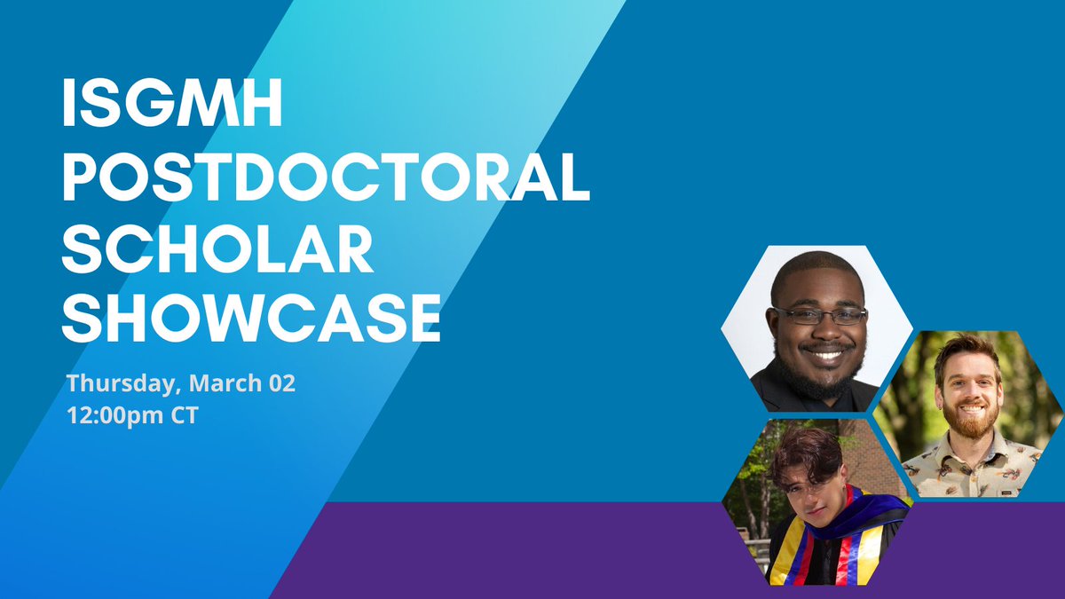 Impact_NU's tweet image. We can't wait to see you next Thursday, 03/02 at our 2023 Postdoctoral Scholar Showcase! Get to know our new postdocs and their research in this thread and be sure to sign up using the link below! #LGBTQHealth #LGBTQResearch

Info and registration: buff.ly/3K95y9f