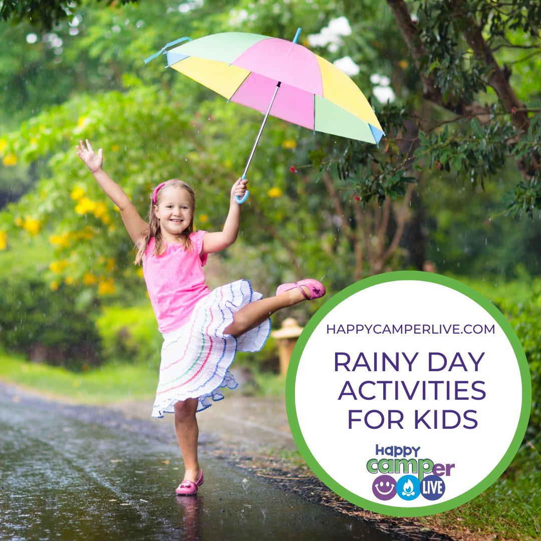 HappyCamperLive's tweet photo. Rain, rain, go away, come again another day.... But this time we will be prepared with some awesome rainy day activities! https://t.co/7mu62L1ACw
#familyfun #familyactivities #funforkids #together #insideplay #havefun #blog #momblog #dadblog #sahm #familyblog #rainyday #rain https://t.co/Go54Fvtv9w