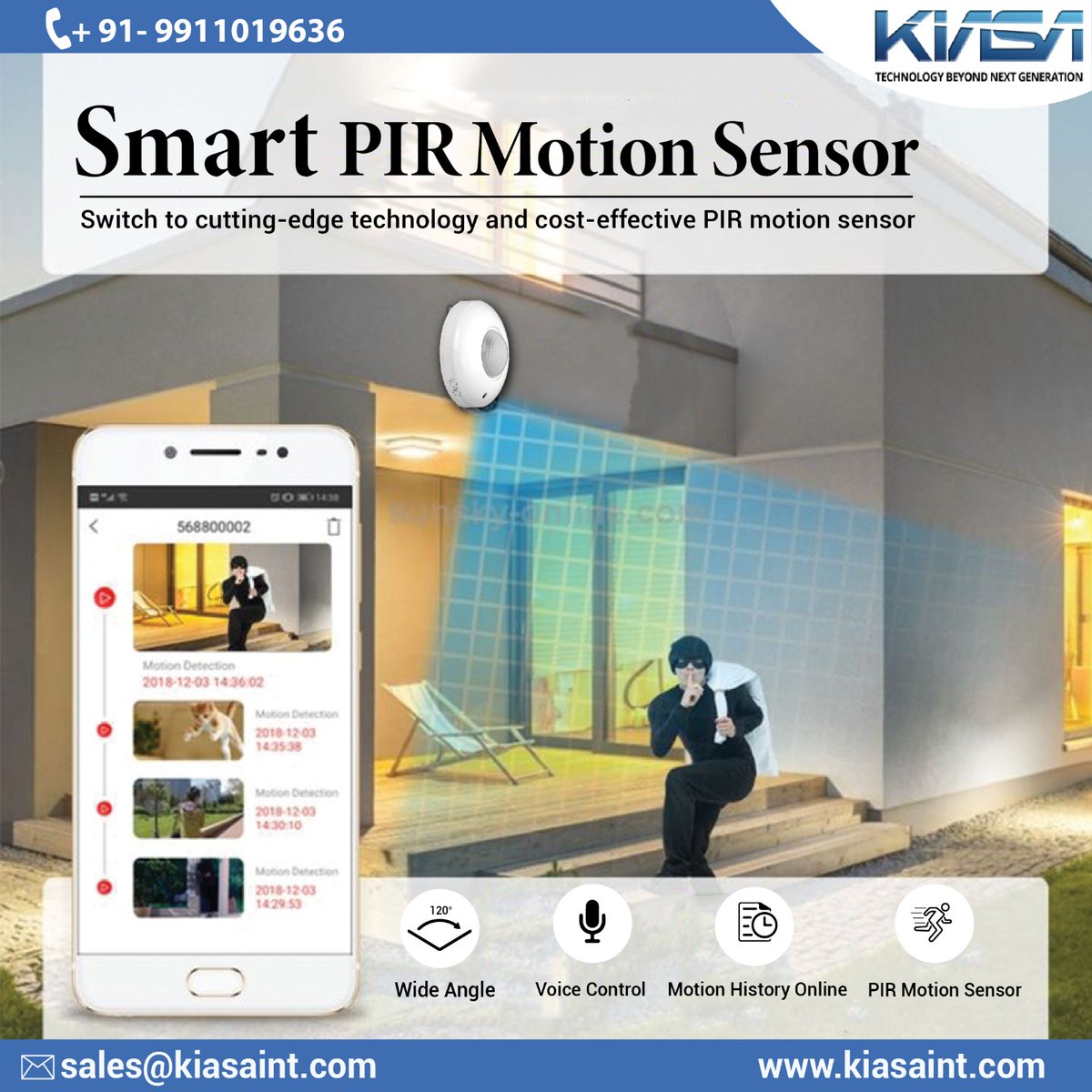 SafeOBuddyLocks's tweet photo. Safe'O'Buddy PIR motion sensor uses infrared sensors which can easily detect human body presence. This PIR motion sensor is available in a slim and attractive look and can be easily mounted on a ceiling. 
#motion #sensor #sensortechnology #detection #body #presence #home https://t.co/w0iFNKsiP4