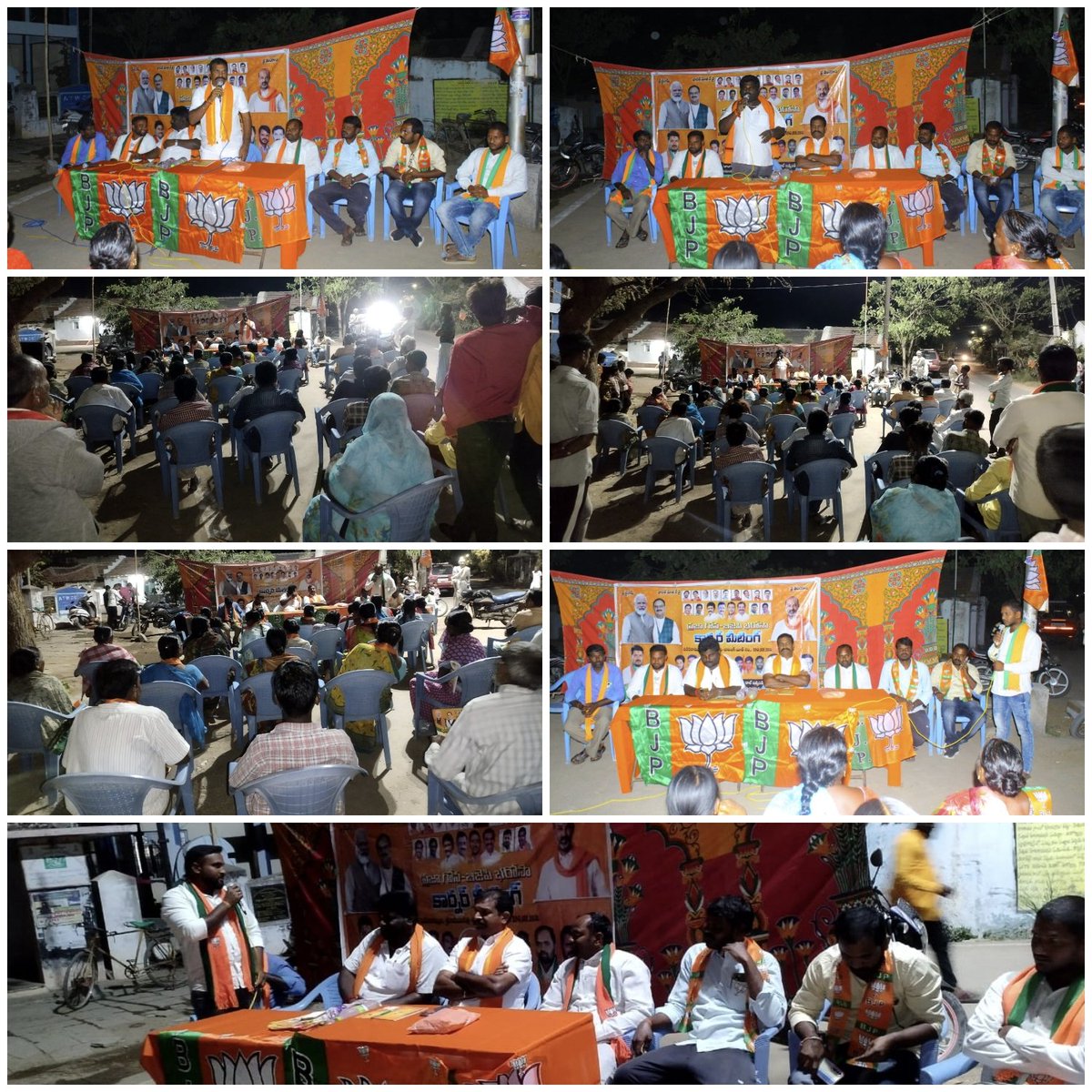 KhammamKVM's tweet photo. సిద్దిపేట జిల్లా కోహెడ మండలం శ్రీరాములపల్లి గ్రామంలో జరిగిన "ప్రజా గోస" - "బిజెపి భరోసా" శక్తికేంద్రం నకరకొమ్ముల - శ్రీరాములపల్లి గ్రామాల కార్నర్ 18.వ. సభ!

మ��... ఖమ్మం వేంకటేశం-స్వరూప
బిజెపి మండల అధ్యక్షుడు Mptc కోహెడ @bandisanjay_bjp https://t.co/HqrvPrauKw