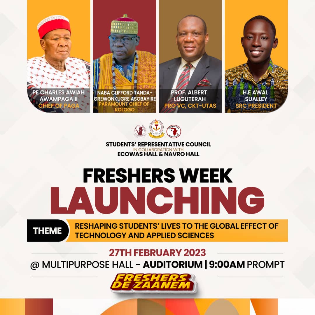 Ecowas_CKTUTAS's tweet photo. To all Freshers we say De Zaanem 🥰❤🎊 https://t.co/kltqlzqBmD