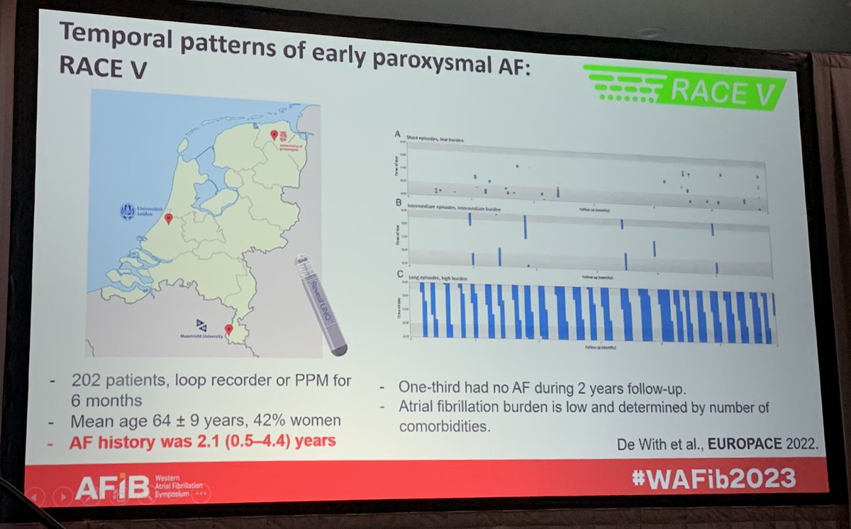 netta_doc's tweet photo. .@Dominik_Linz:
Remember #PAF often *progresses* to #persAF or permanent #AFib: at least ~12%
✨Early rhythm control via ablation decreases progression of atrial fibrillation✨
https://t.co/O65uRVhRIO
PROGRESSIVE-AF from @DrJasonAndrade: https://t.co/aT7Qoid6XR
#WAFib2023 https://t.co/apxeaaoaVQ