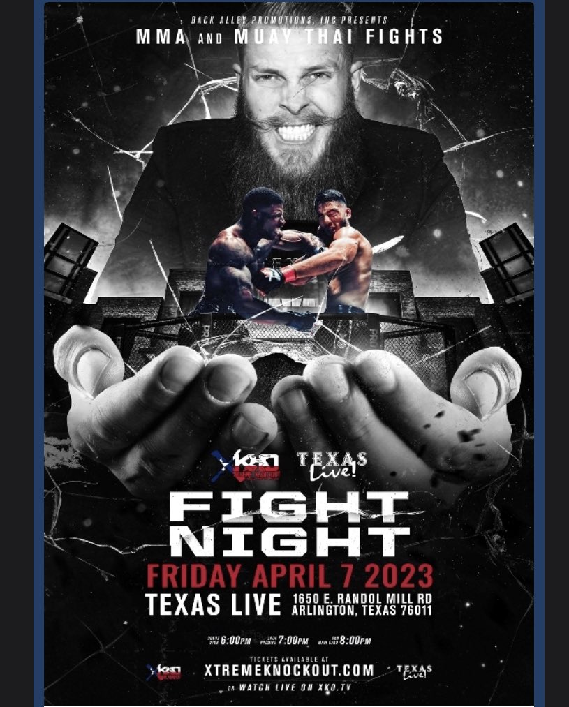 XKO FIGHT NIGHT! Link in bio!