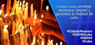 In #Cuba there are more than 1,850 religious organizations and institutions and fraternal associations  with a membership of more than 1.5 million people. The conduct related to any type of discrimination based on religious beliefs is prohibited. #CubanosConDerechos <a href="/AnaRAbascal/">Ana Silvia Rodriguez Abascal</a>