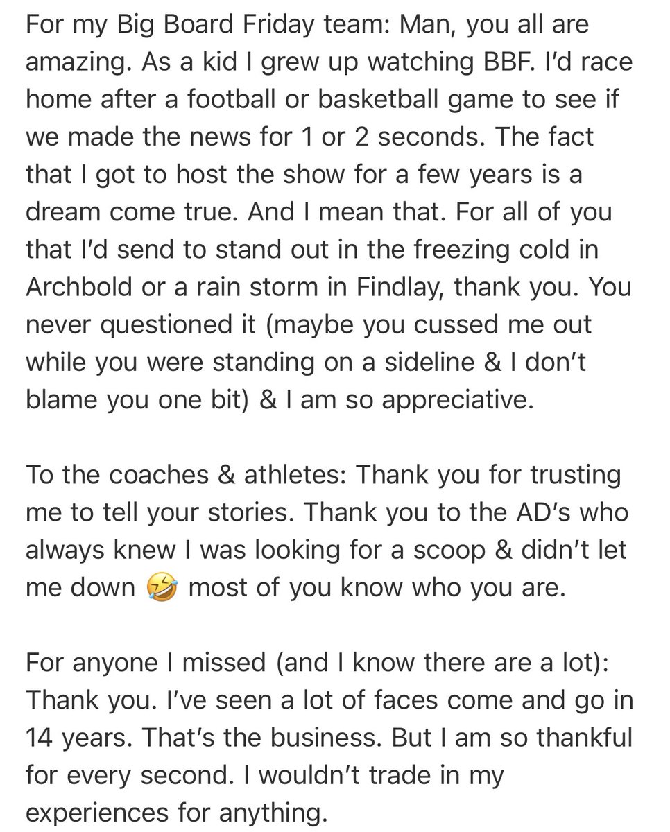 JordanStrack's tweet photo. SOME PERSONAL NEWS: 

This is a post I honestly can’t believe I’m about to make.

After 14+ years at WTOL, my time at Toledo’s News Leader has come to an end &amp; it’s time for a new challenge. 

I typed this through a couple days full of tears, so stick with me… https://t.co/MbSQvHtBNl