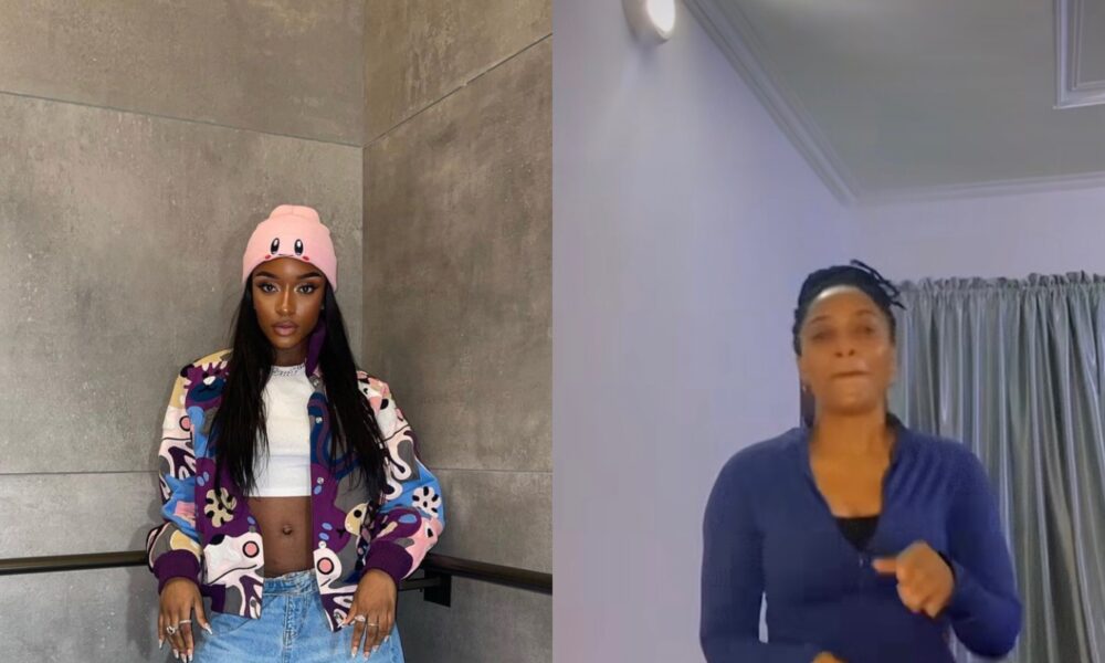 bellanaija's tweet photo. BN Sweet Spot: Ayra Starr’s Mom jumps on the #SabilityChallenge https://t.co/WaEXwyM31u https://t.co/hOkl9liIZA